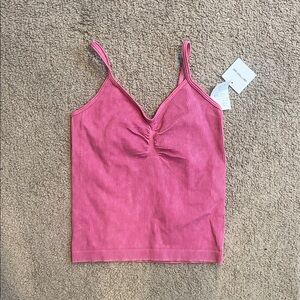 Better Be Pink Ribbed Camisole